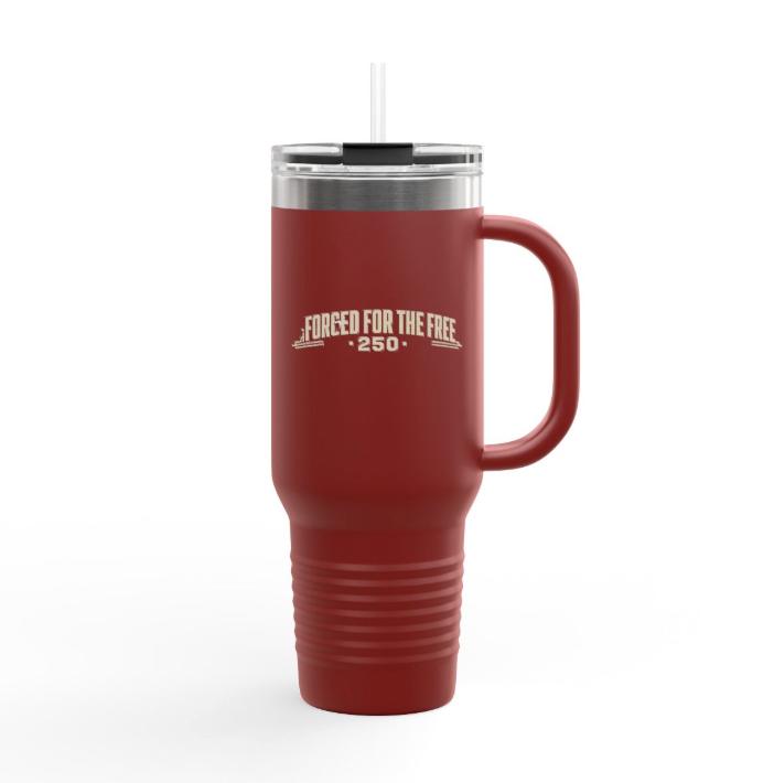 Liberty Foundry Travel Mug 40oz — Crimson Red